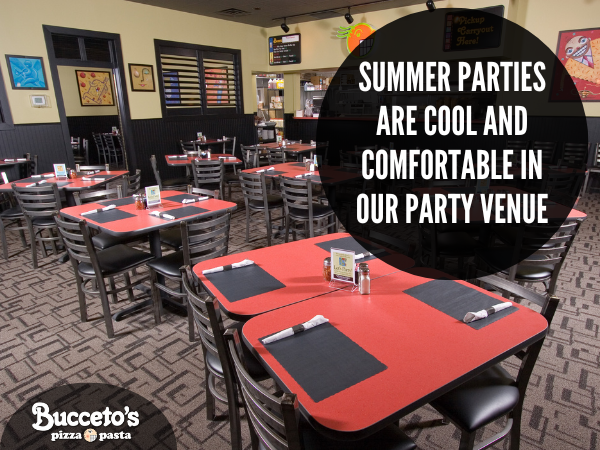 Summer Parties Are Cool And Comfortable In Our Party Venue