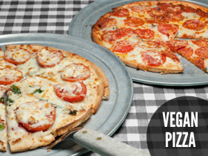 Our Vegan Pizza Is Coming To You