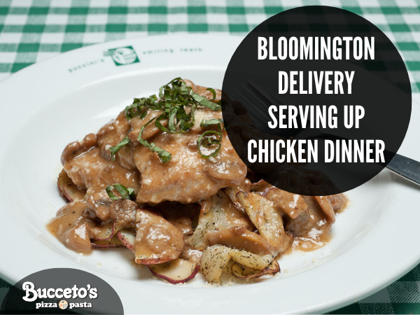 Bloomington Delivery Serving Up Chicken Dinner