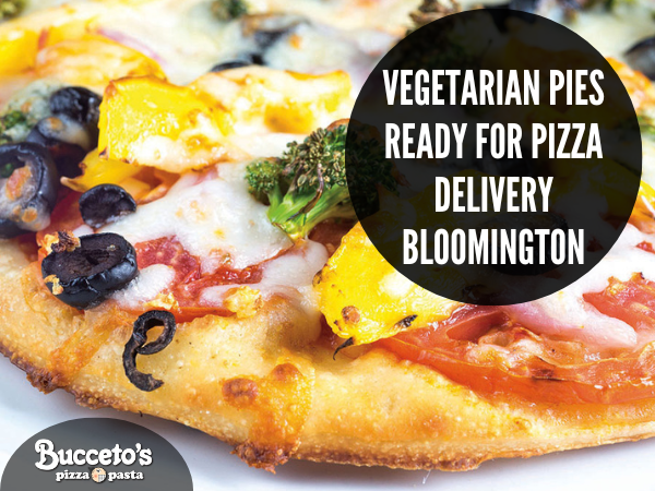 Vegetarian Pies Ready For Pizza Delivery Bloomington