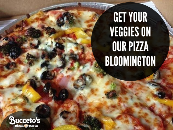 Get Your Veggies On Our Pizza Bloomington