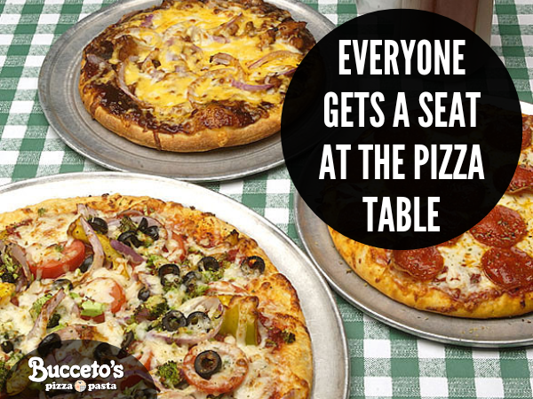 Everyone Gets a Seat at the Pizza Table